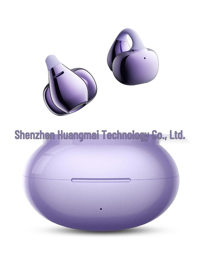 HM-11 Cross TWS Ear Clip 5.4 Sports Bluetooth Earphones with Noise Cancelling & Low Latency