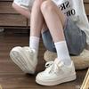 Fashion Spring Autumn Casual Versatile Bread Shoes Student Board Shoes Women's New Niche Simple Comfortable Versatile Women's Shoes