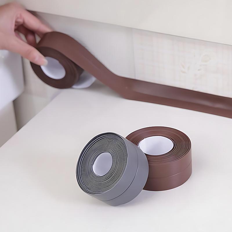 1PC S Size Bathroom Waterproof Wall Stickers Sealing Tapes 2.2cm Width Self Adhesive Anti Mold Tape Bathroom Kitchen Supply ZYF