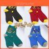 Calzini Lunghi Unisex Eleganti in Cotone a Maglia Harry Potter per Fan di Serpeverde Grifondoro