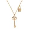 Korean Titanium Steel Key Pendant Necklace: Trendy Cold Style, Light Luxury Clavicle Chain for Women