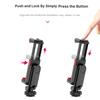 Multi functional Phone Holder Clamp Phone Tripod Mount 360 degrees  Rotatable with Dual Cold Shoe Mounts for Smartphone
