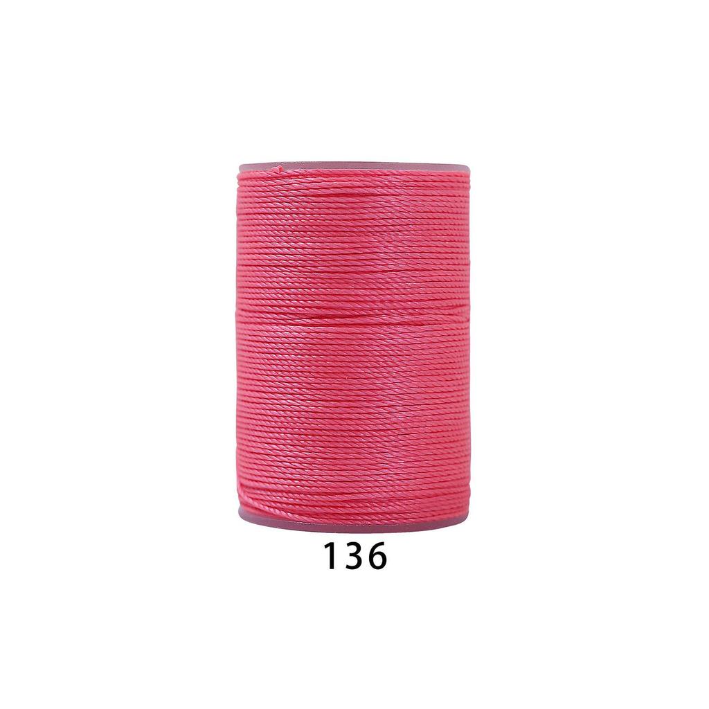 0.8mm 50m High-Strength Polyester Waxed Thread for DIY Leather Goods Sewing