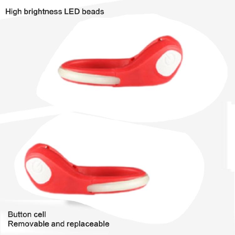 Colorful LED Shoe Clip Light Trainer Clip On Safety Light Colorful Lighting Shoe Clip On Light for Running Camping