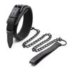 Collar Leather And Iron Chain Link  Slave Collars Women Bondage Collar Sex Toys For Couples Adults Sex Restraints
