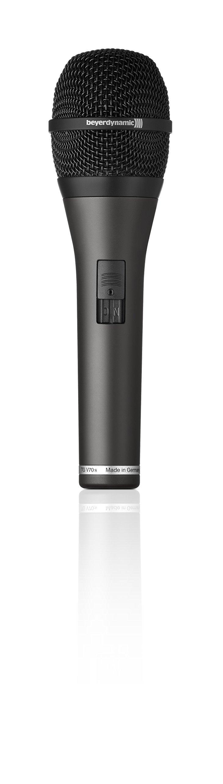 

Динамічний гіперкардіоїдний мікрофон серії BeyerDynamic TOURING GEAR з перемикачем TG V70d s чорний