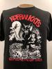 Rare! The Koffin Kats Band Black AR246 Unisex Shirt Cotton Oversize Large Size