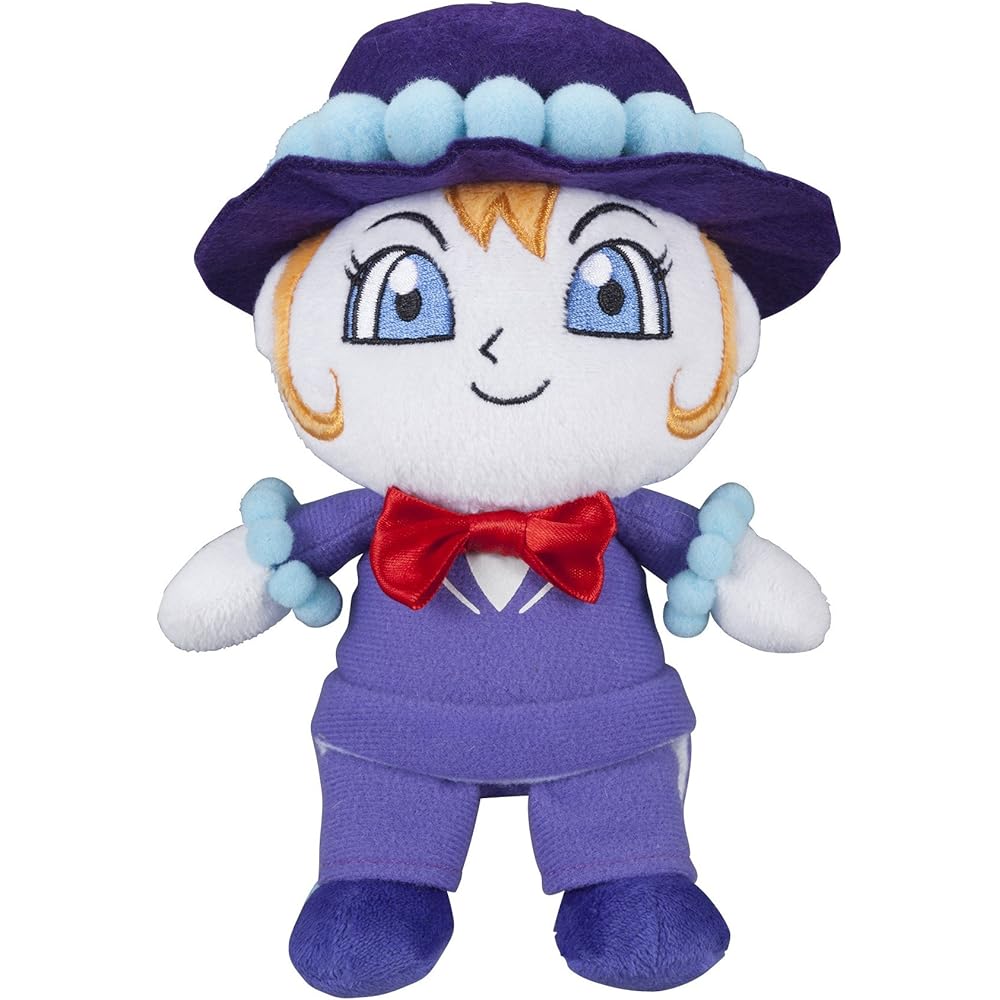 Anpanman Puri Chii Beans S Plus Shiratama-san Plush Toy Soft Stuffed Animal 20cm