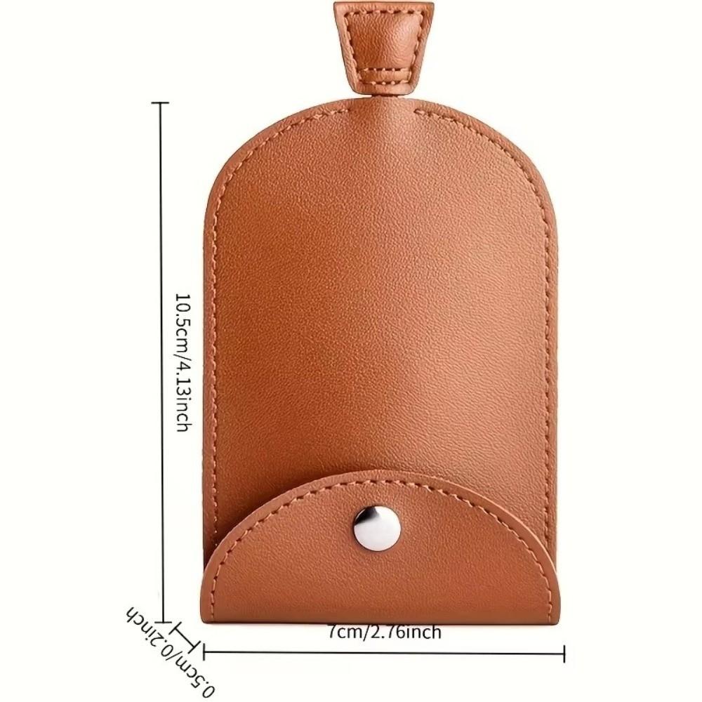 Mini Key Holder Household Multi-Functional Key Case Large Capacity Faux Leather Key Chain Key Bag For Cars, Office, Travel