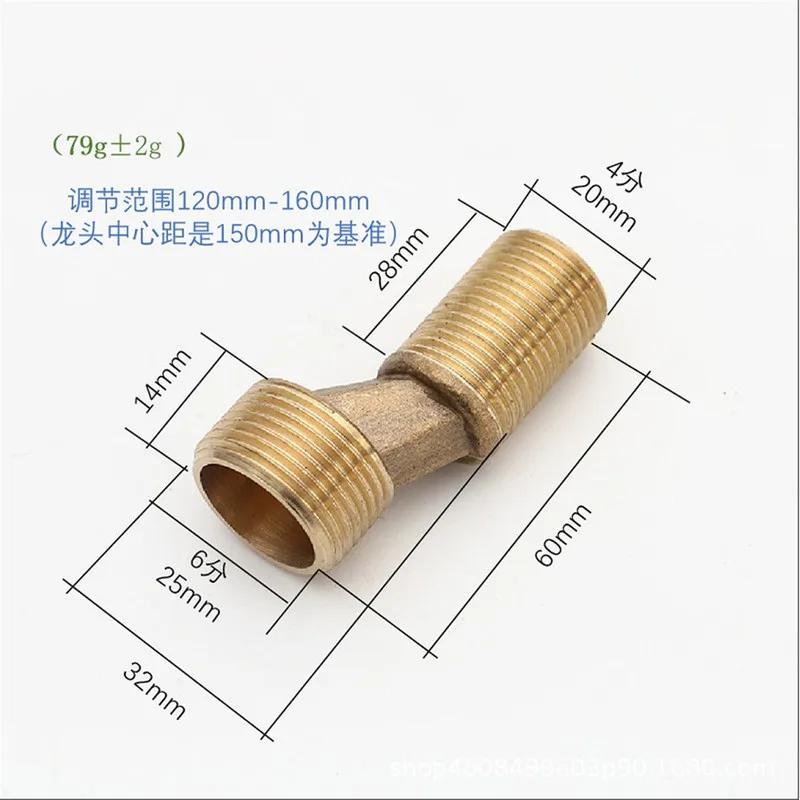 Shower Faucet Curved Foot Fittings Brass Shower Room Pipe Bend Connector Bathroom Elbow Reducing Kitchen Angled Change Joint