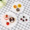European Tray Holiday Party Three-layer Fruit Plate Dessert Candy Dish Cake Stand Self-help Display Home Table Decoration Trays