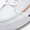 NIKE Court Legacy Lift Court Legacy Authentic Size [W Lift] White/Hemp/Team Orange/Black DM7590-100 25.0cm