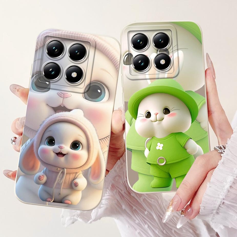 For Xiaomi 14T Pro 5G Case Luxury Flowers Candy Painted Cover Soft Silicone Case For Xiaomi Mi 14T Pro 14TPro 5G Back Cover Bags