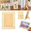 A25F-20PCS Wooden Blank Frames DIY Craft Kit Hand Painted Tabletop Display Bulk Wedding Home Decor Accents