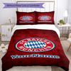 Bayern Monaco Personalizza il tuo nome Set Biancheria da Letto Copripiumino Traspirante con Federe Decorazione per la Casa Regalo di Compleanno