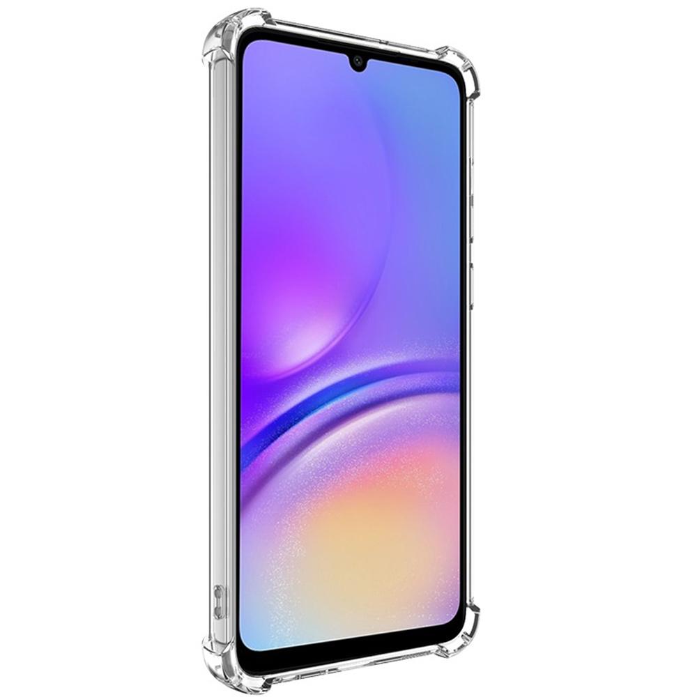 IMAK UX-4 Series for Samsung Galaxy A05 4G Case Straight Frame Four Corner Shockproof Clear TPU Cover