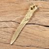 Brass Tea Tool Set Traditional Chinese Gongfu Accessories Pick Scoop Needle Spreader Six Tools