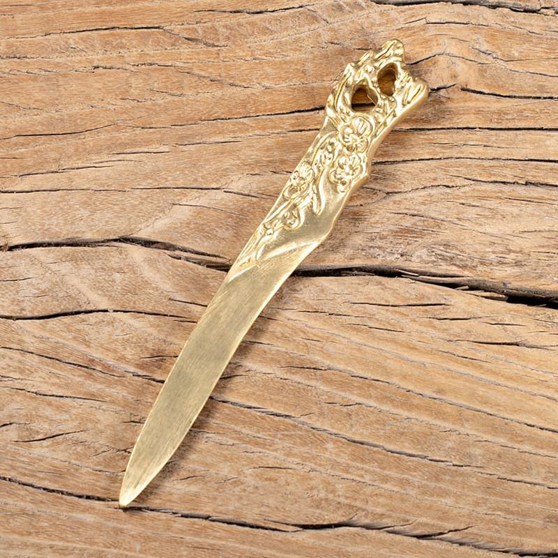 Brass Tea Tool Set Traditional Chinese Gongfu Accessories Pick Scoop Needle Spreader Six Tools