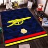 Arsenal Cannon Design Rug Non-slip Rug Suitable for Living Room and Bedroom Sofas