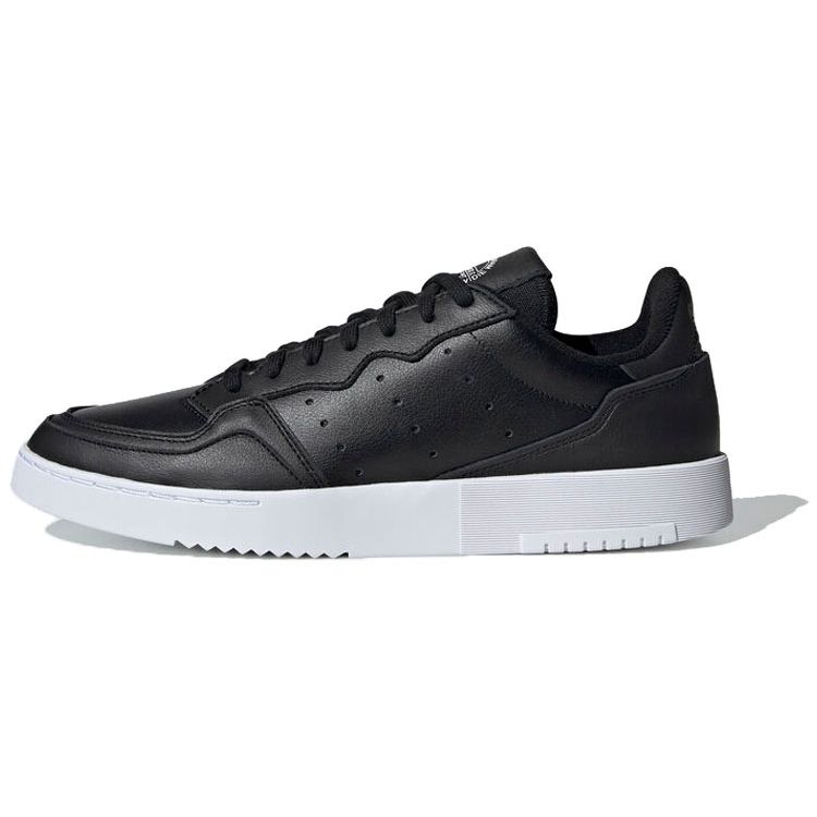 

Черные кроссовки унисекс adidas Supercourt Core Cloud-White EE6038