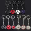 UHBKX1 2025 Hot Car Key Sticker Auto Control Keychain Badge Accessories For Mercedes Benz AMG Smart W205 C300 W203 W206 W108 W124 W126
