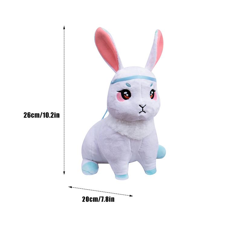 

Пара Плюшевая Игрушка Неукротимый Кролик Вэй Усянь Лань Ванцзи Животное Кукла Детский Подарок LanWangji