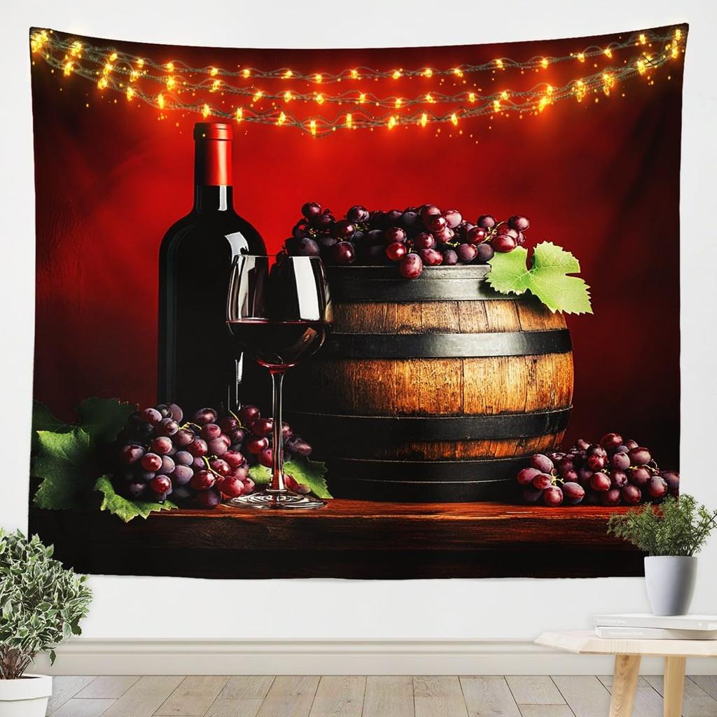 Geisha TapestriesJapanese Kimono MtFuji Tapestry For BedroomRomantic Pink Cherry Blossom Wall Tapestry For Girls WomenRed