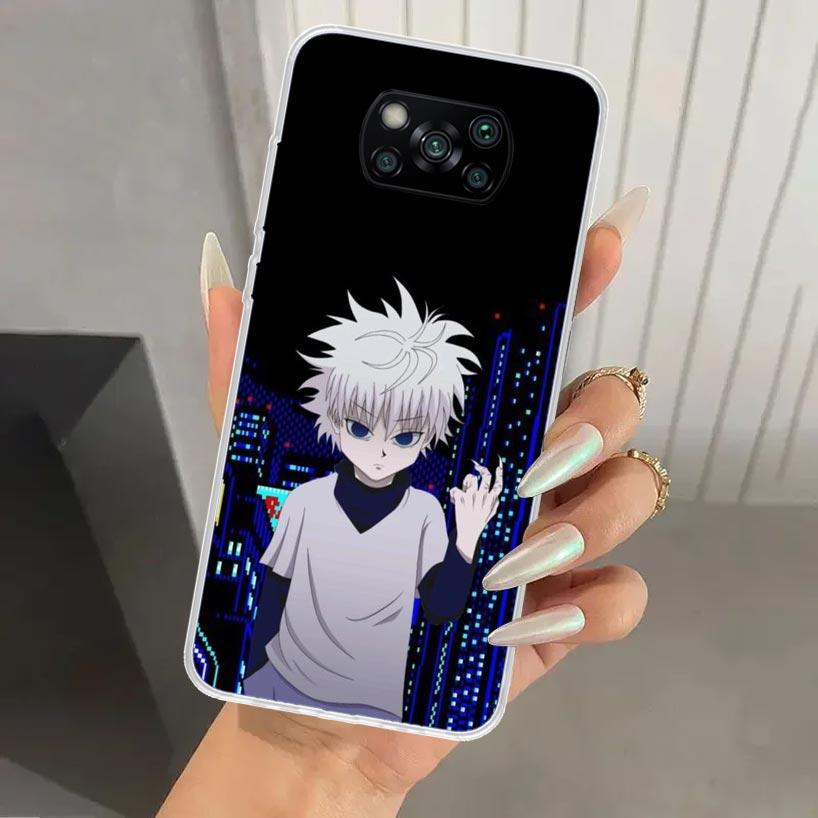 Killua Hunter HXH Phone Case for Xiaomi Poco X7 X6 X5 X4 X3 Nfc F7 Ultra F6 F5 Pro F4 GT F3 M6 M5S M4 M3 Soft Print Shell Poco X