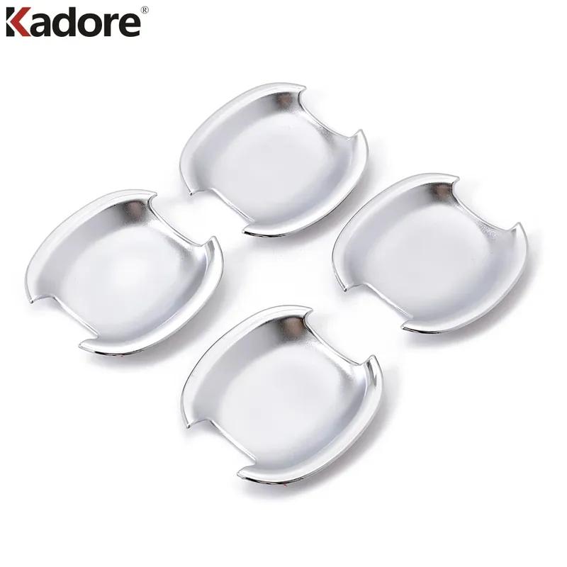 Side Door Handle Bowl Cover Trim For KIA K5 Optima 2011 2012 2013 2014 Chrome Car Door Handles Cup Frame Overlay Accessories