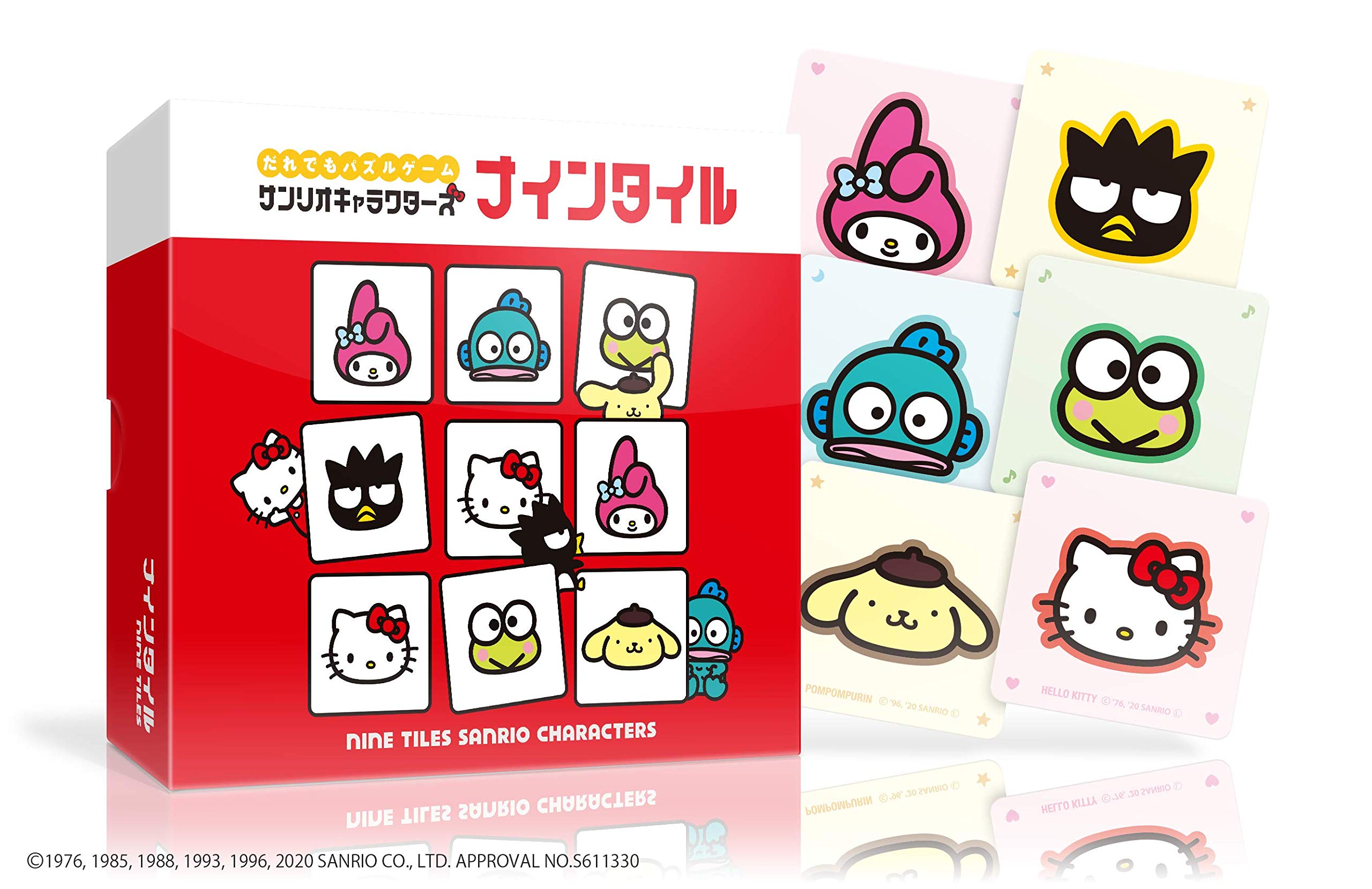 

Oink Games Настольная игра Nine Tiles Sanrio Персонажи