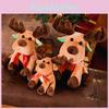Elk Plush Christmas Toys Cute Cartoon Atmosphere Props Children Gifts Girls