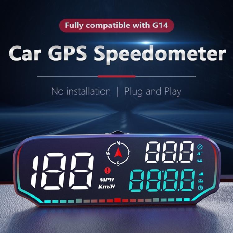 Digital Speed Meter Gauge LED Display Speedometer for SUV Motorbike