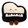 Musical Instrument Doll Figurine: Cute Music-Themed Piano & Guitar Plush Toy, Gift for Girls
