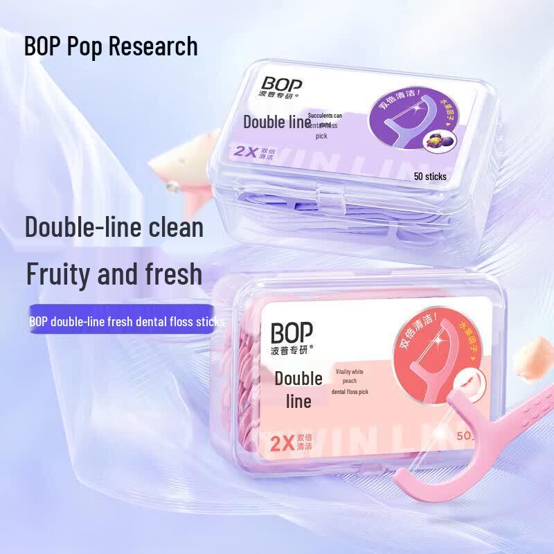Bop Double-Line Dental Floss Sticks