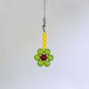 Sweet Phone Chain Strap Lanyard Colorful Bead Flower Pendant Phone Charm Hangings Decoration Cute Phone Accessories