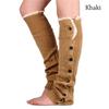 Women Warm Elastic Foot Covers Boot Socks Ankle Warmer Knitted Socks Leg Warmers