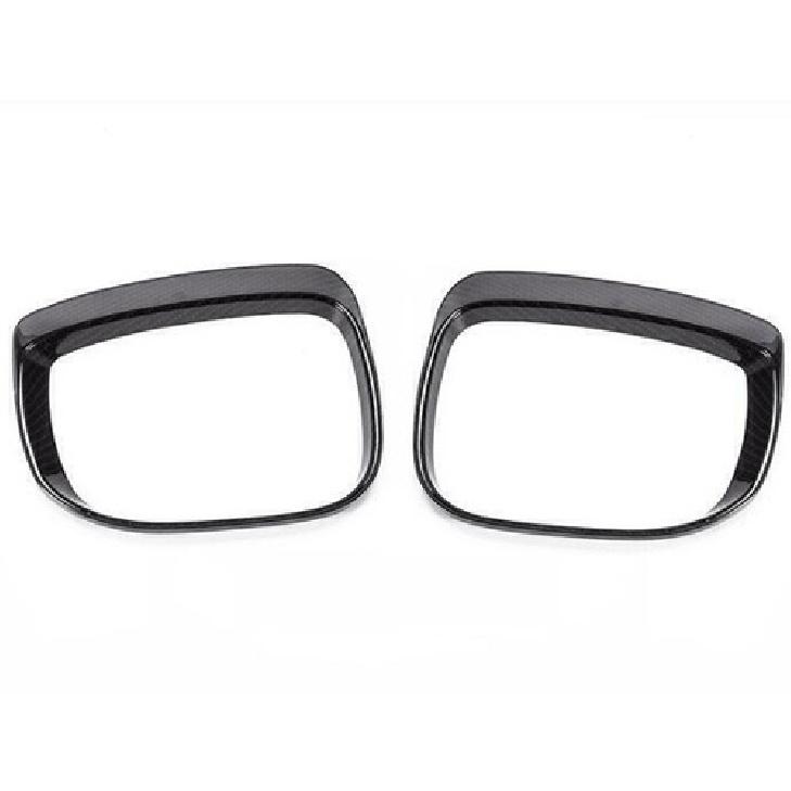 For Mazda CX-50 2023-2024 Carbon Fiber Rearview Mirror Rain Eyebrow Cover Guard