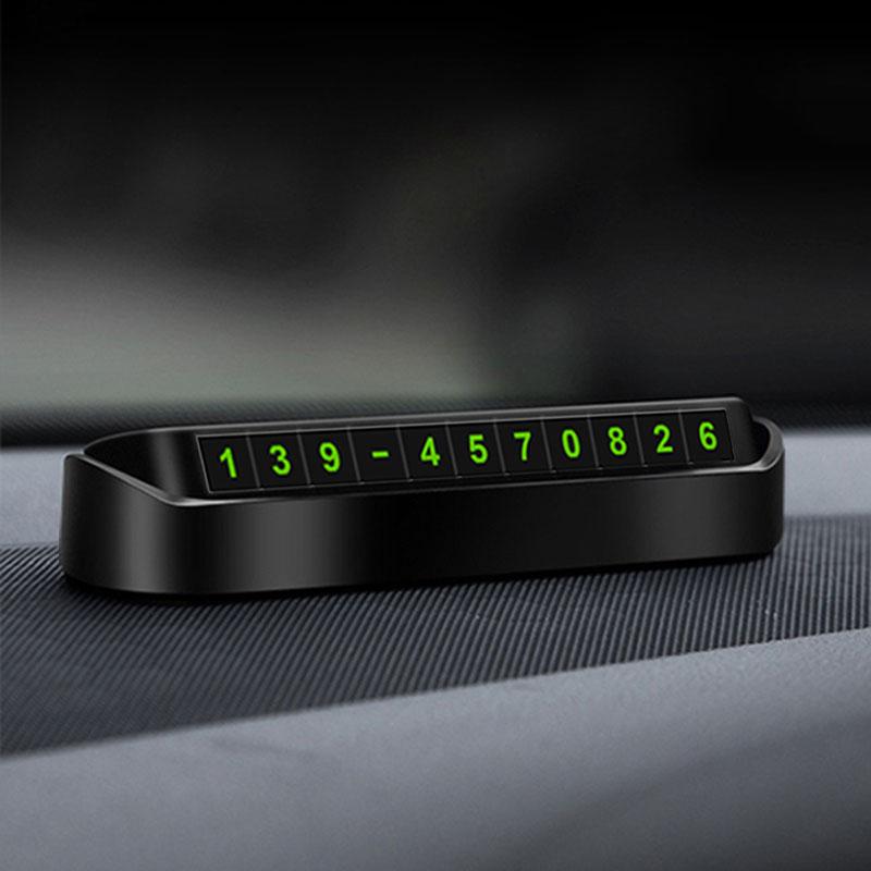 M LOGO Car Temporary Parking Card Phone Number Card Plate Sticker For BMW M Power Performance F10 F31 E36 E39 E87 E90 X3 X5 X6 X7