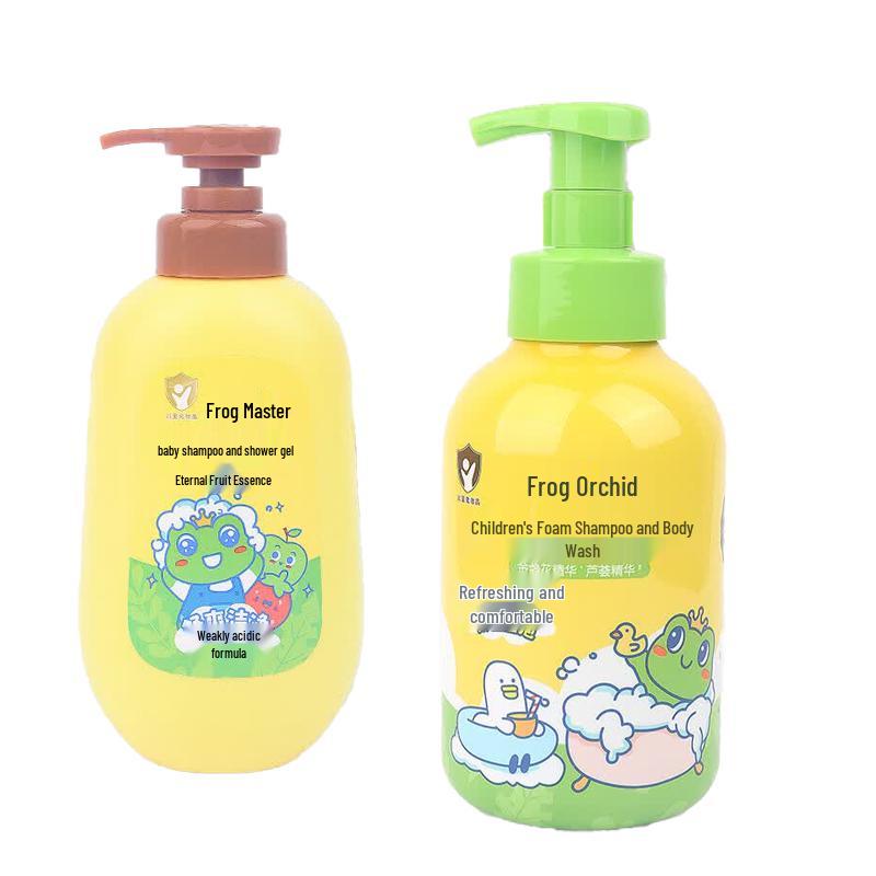 Frog Prince Baby Fruit & Foam Shampoo & Shower Gel Set