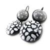 NOA [J1761] - Boucles Créateur 'Safari' noir blanc