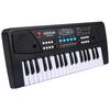 Btuty Electronic Organ USB Digital Piano 37 Keys with Microphone 16 Tones 8 Rhythms Built-in Stereo Speakers 6 Demo Songs 5 Percussion Gift Instrument