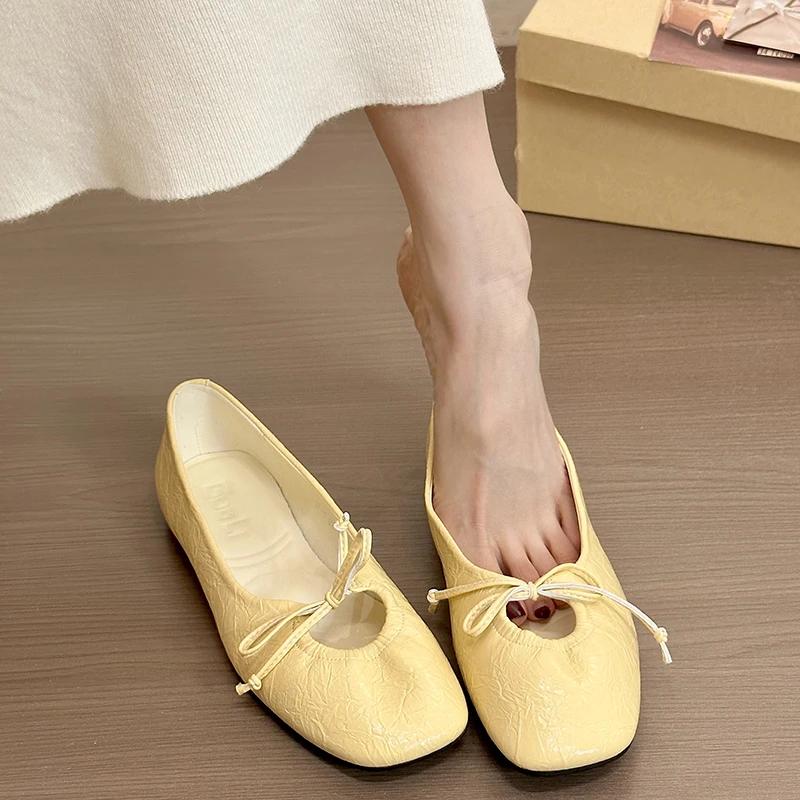 2025Summer Design Style Sequin Flat  Jane  Comfort Casual Outdoors Ladies Party Dress Silvery Shoes