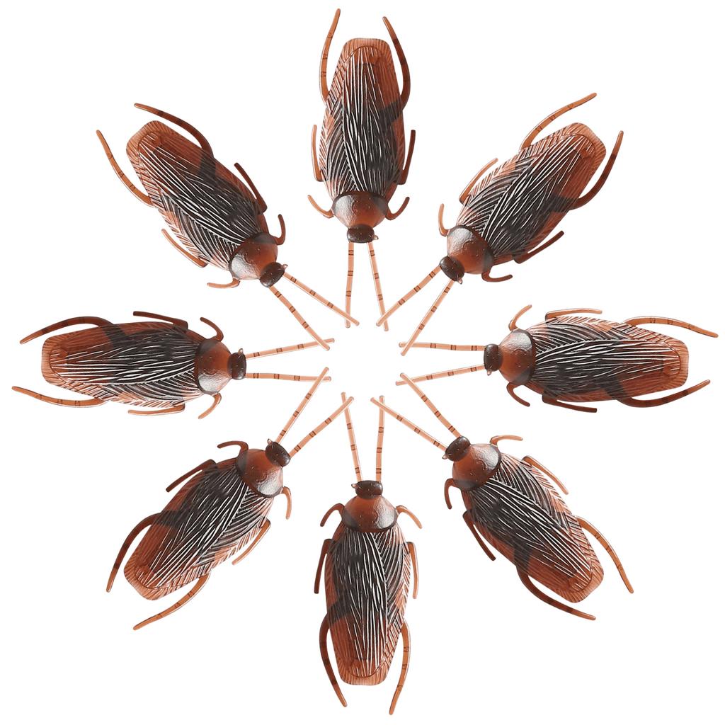 10PCS/Set Halloween Style Insect Simulated Cockroach Spider Centipede Scorpion Bugs DIY Carnival Pranks Scary Souvenirs Gift ZYF