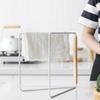 Hanging Dish Cloth Drying Rack Folding Kitchen Washcloth Holder Dish Rag Storage Rack  Bathroom