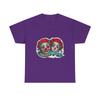 Creepy Clown Graphic Tee Smile Now Cry Later Circus Unisex Heavy Cotton T-Shirt