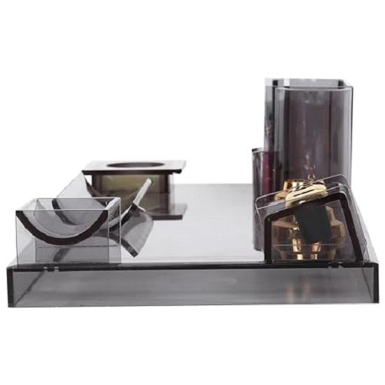 Akrylový stojan na pera, držáky na tužky, na kancelářský stůl/pracovní stůl/kancelářský stůl/kancelářské potřeby/studium