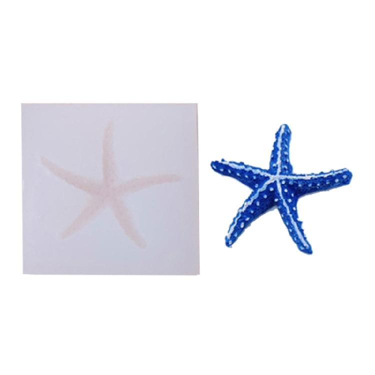 Multipurpose Silicone Craft Mold with Starfish Shell Design Perfect for Candle Soap Resin Art Craft Enthusiasts