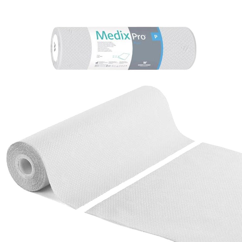 Medixpro Hygienic Pad On Roll 50cm X 50cm White 36g 100 Pcs