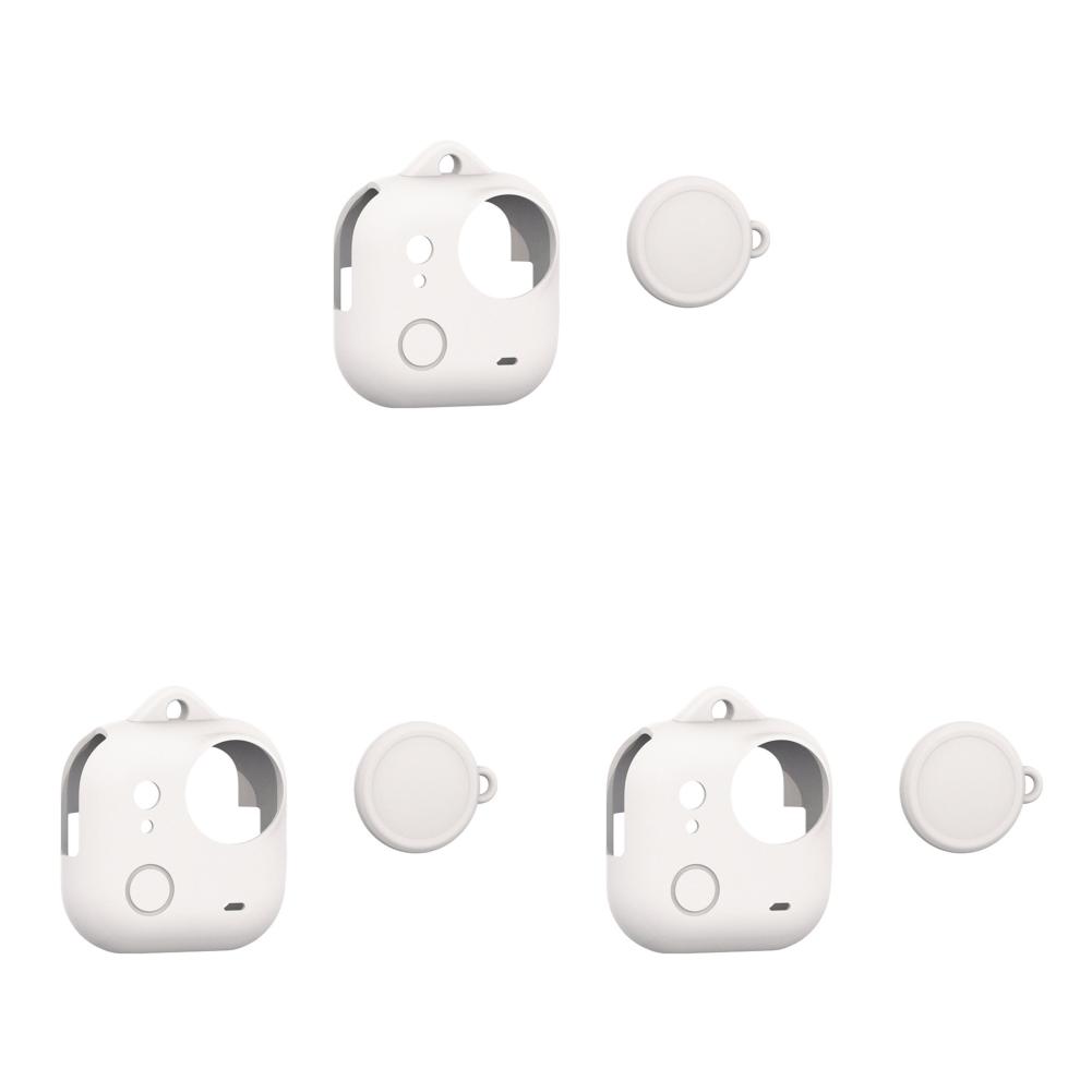 3/5Pcs For Insta360 Go Ultra Silicone Action Camera Case Dust-Proof Protective Cover Anti-Scratch Shell Action Camera Accessorie