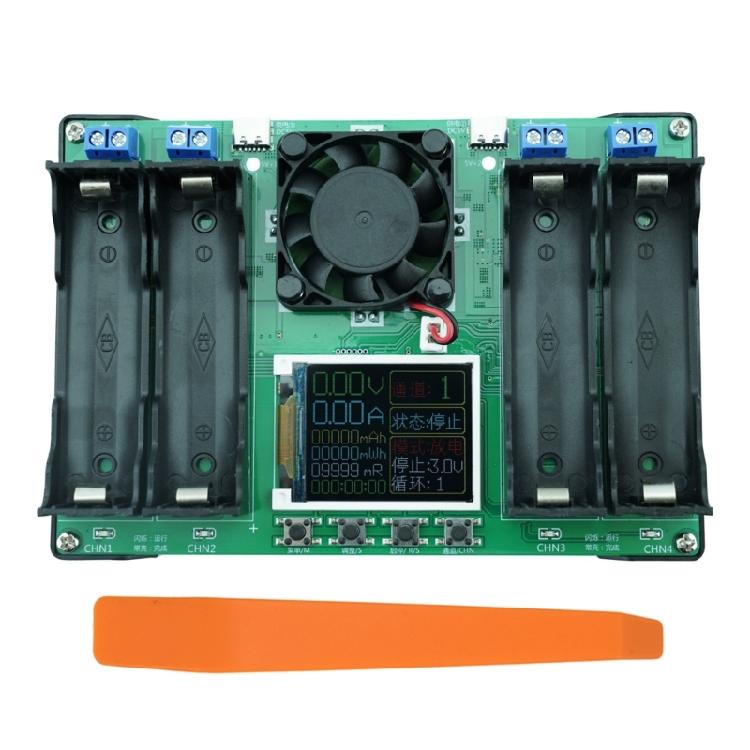 4 Channel Battery Testing Equipment For 18650 Capacity Internal Resistance Measurement 9 Auto Charge Cycles